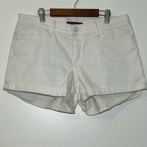 Abercrombie & Fitch Cream Jean Shorts